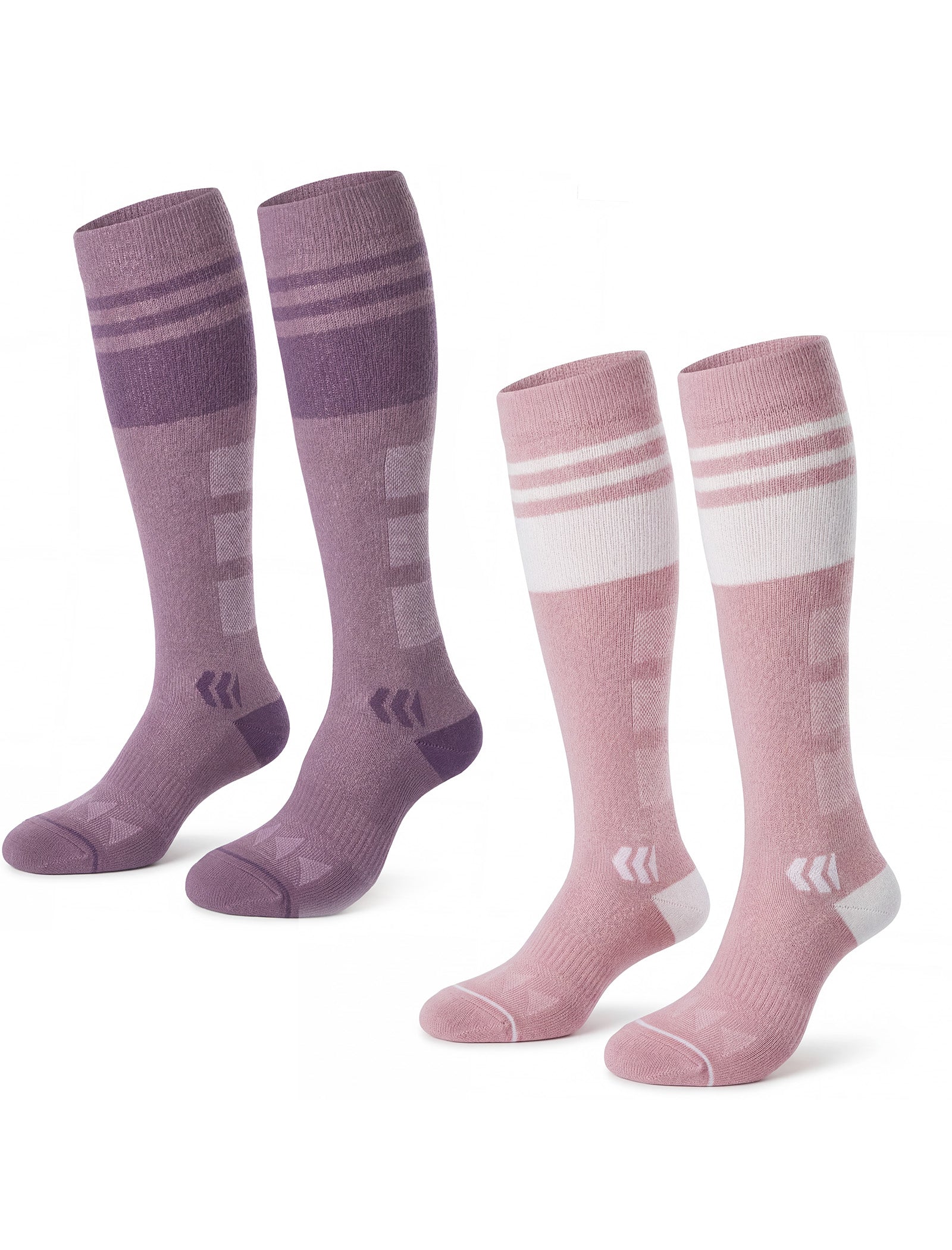 Momcozy Wide Calf Compression Socks 20-30mmHg for Sports 2 Pairs MRXU